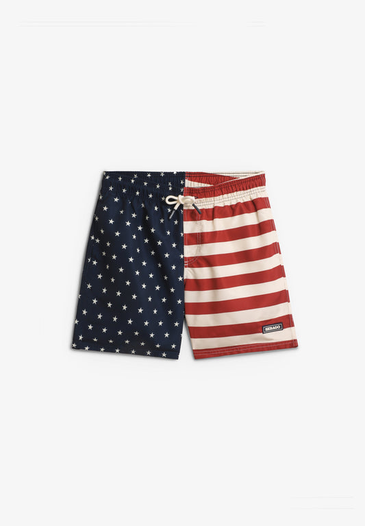 BAÑADOR BEND USA FLAG