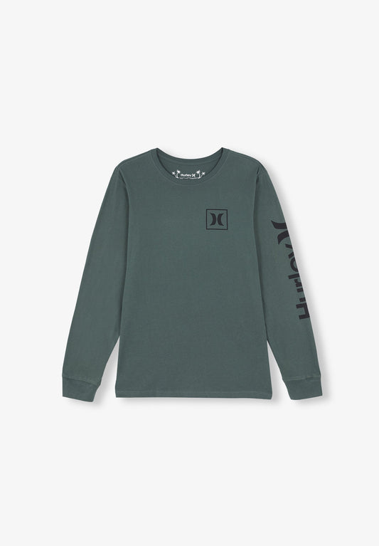 CAMISETA LOGO MANGA LARGA