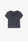CAMISETA CUELLO V MUJER