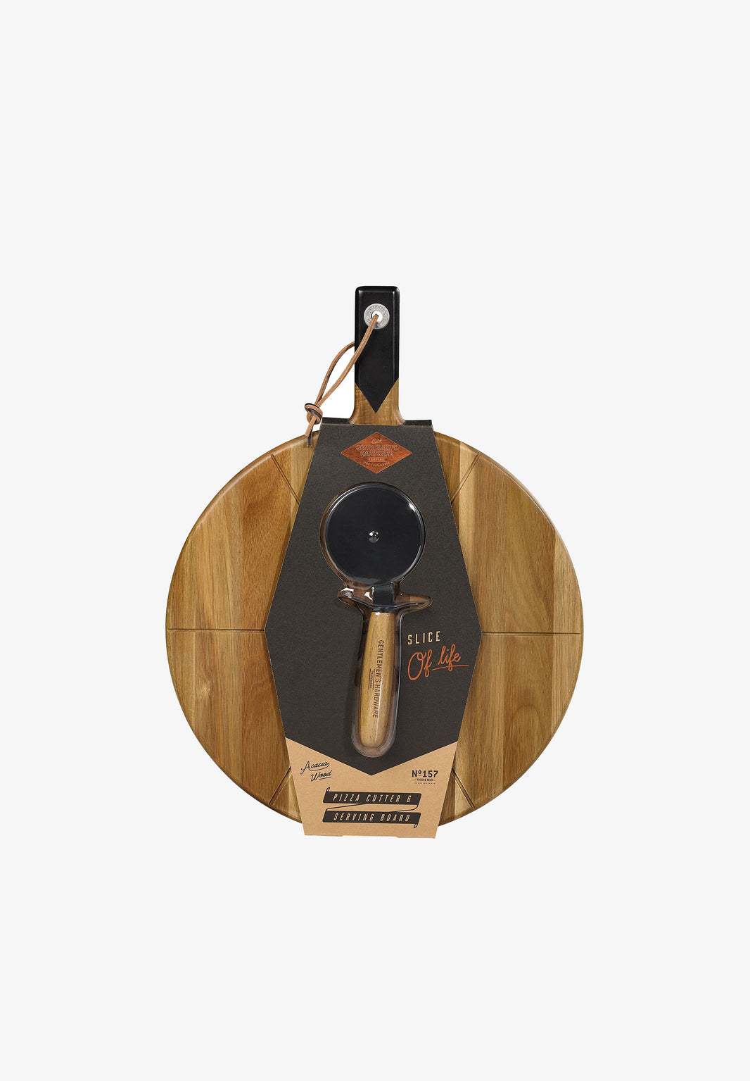 GENTLEMEN'S HARDWARE | PIZZA CUTTER & SERVING BOARD - Scalpers
