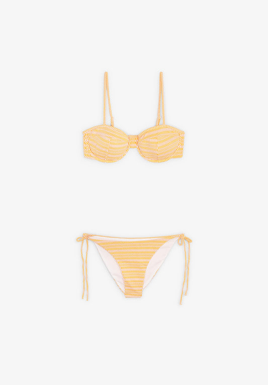 BIKINI BALCONETTE APRICOT