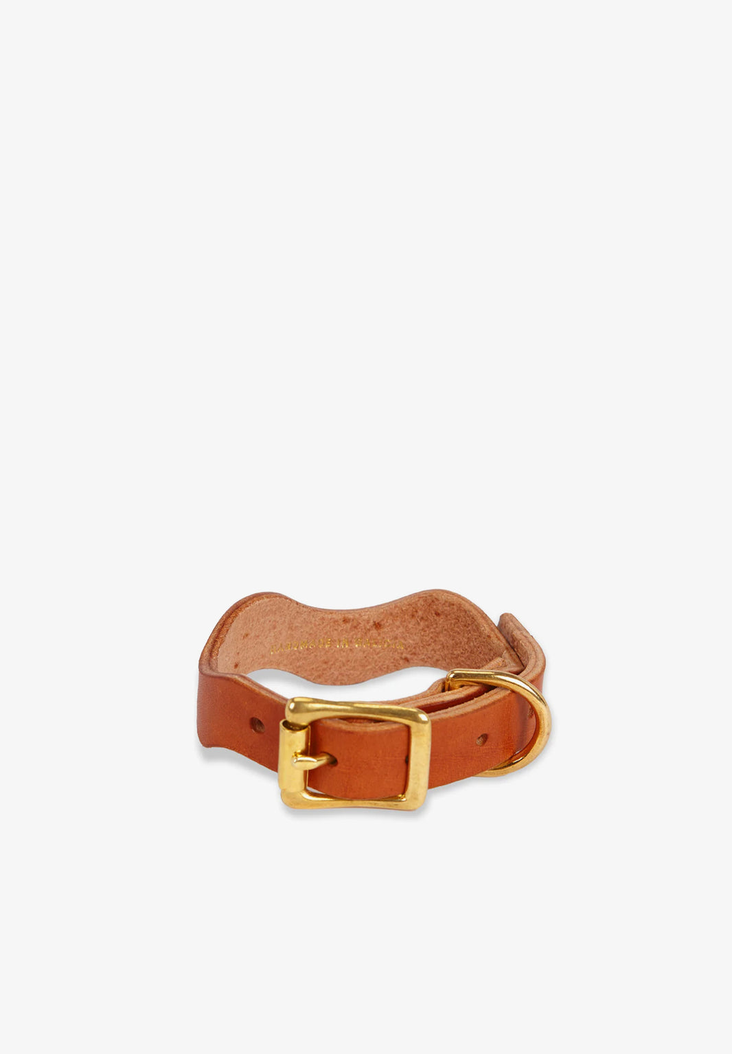 CAN CAN DOGS | COLLAR ONDULADO MARRÓN TOSTADO - Scalpers