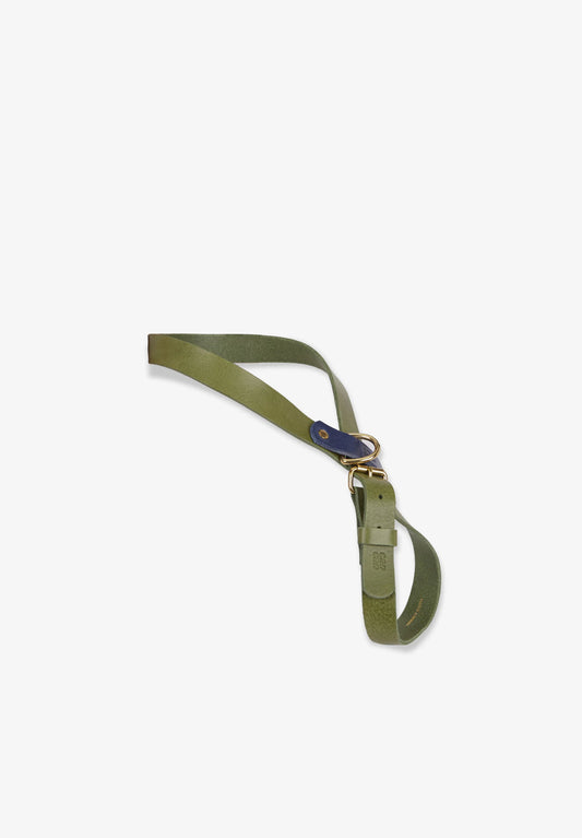 ARNÉS VERDE OLIVA & AZUL ELÉCTRICO