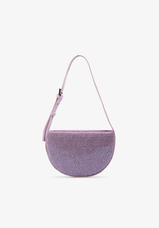 BOLSO HALO MATTE TWILL BEADED