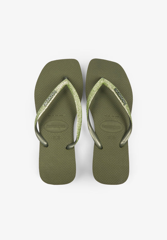 CHANCLAS SQUARE GLITTER