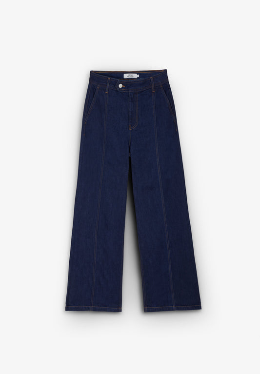 PANTALÓN BERTA CUTLINES DENIM