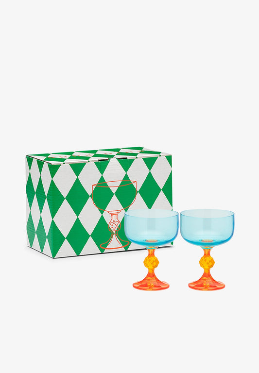 CONJUNTO DE COPOS DE COQUETEL PARADISE