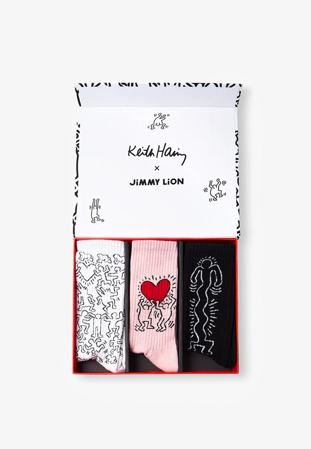 JIMMY LION | PACK CALCETINES ATHLETIC KEITH HARING - Scalpers