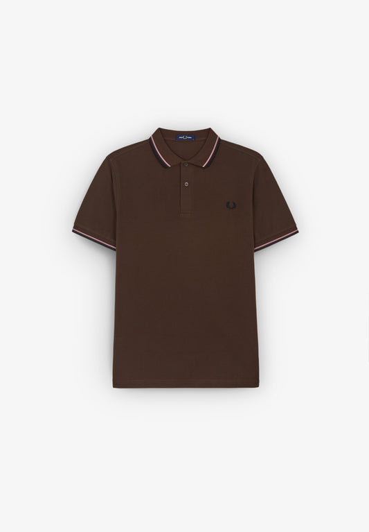 TWIN TIPPED FRED PERRY SHIRT