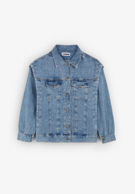 CHAQUETA MANGAS DESMONTABLES DE-NIMES