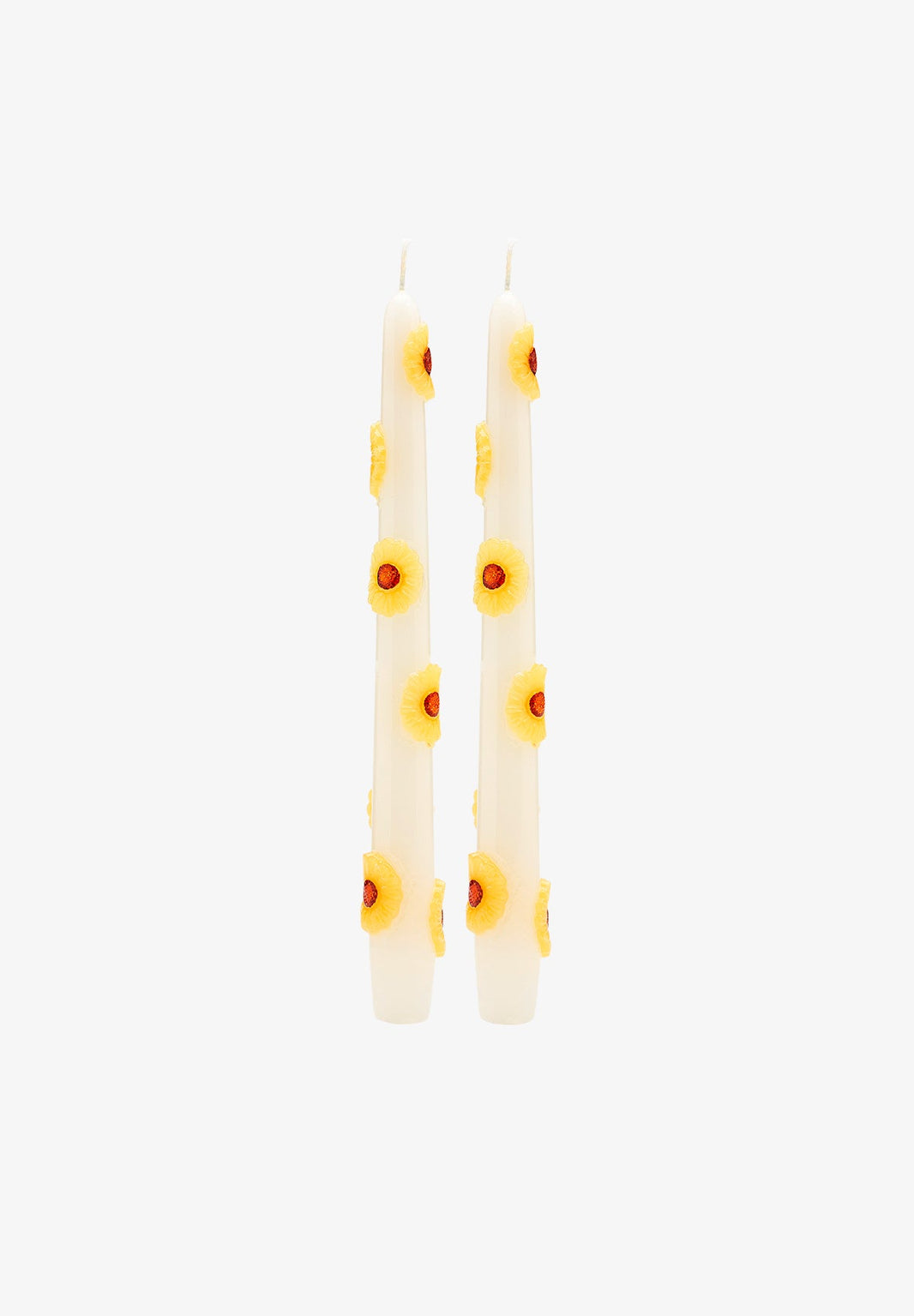 SET 2 VELAS SUNFLOWER 3D