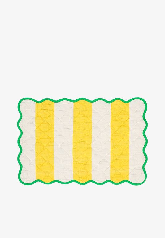 MANTEL INDIVIDUAL EASTER STRIPED