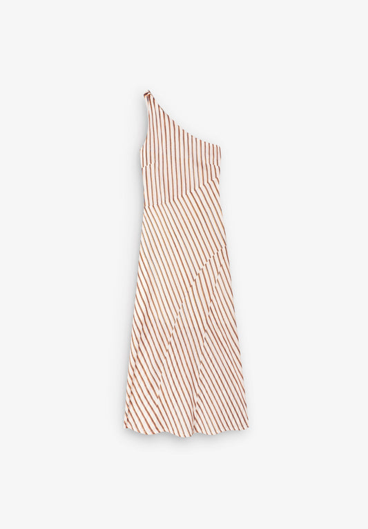 VESTIDO ASIMETRICO STRIPES