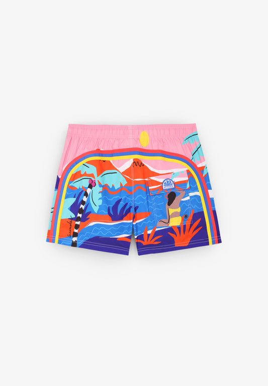 SUNDEK | PRINTED SWIMMING TRUNKS