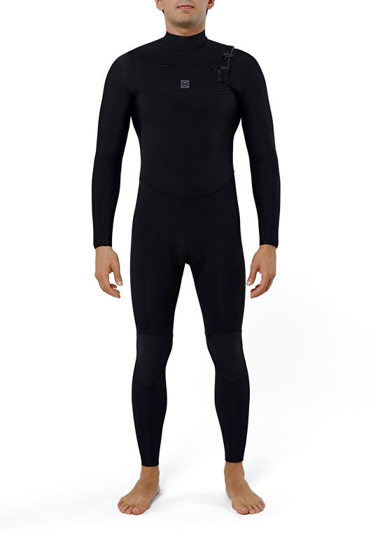 MEN'S 4/3 CHEST ZIP WETSUIT 