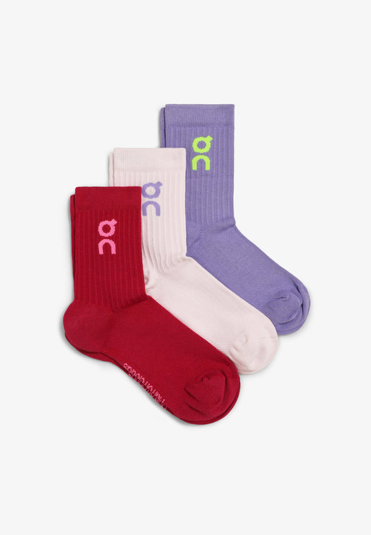 3-PACK CALCETINES LOGO HIGH MUJER