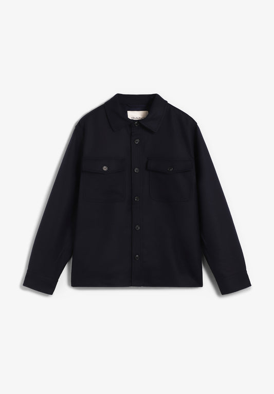 SOBRECAMISA REG WOOL BLEND