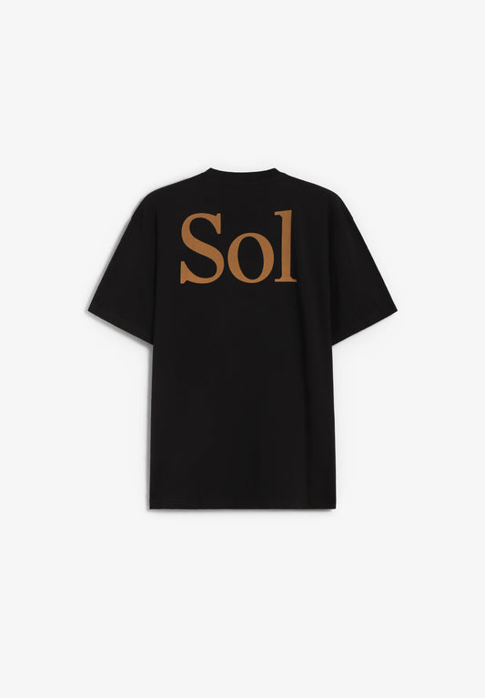T-SHIRT SOL TYPE PRETA AARON