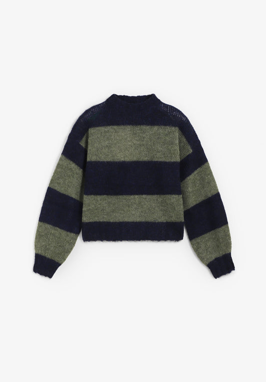 CÁRDIGAN OVERSIZED STRIPED