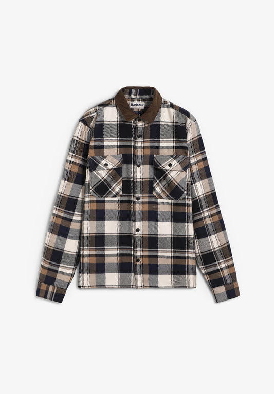 GRASMOOR RELAXED CHECKED SHIRT