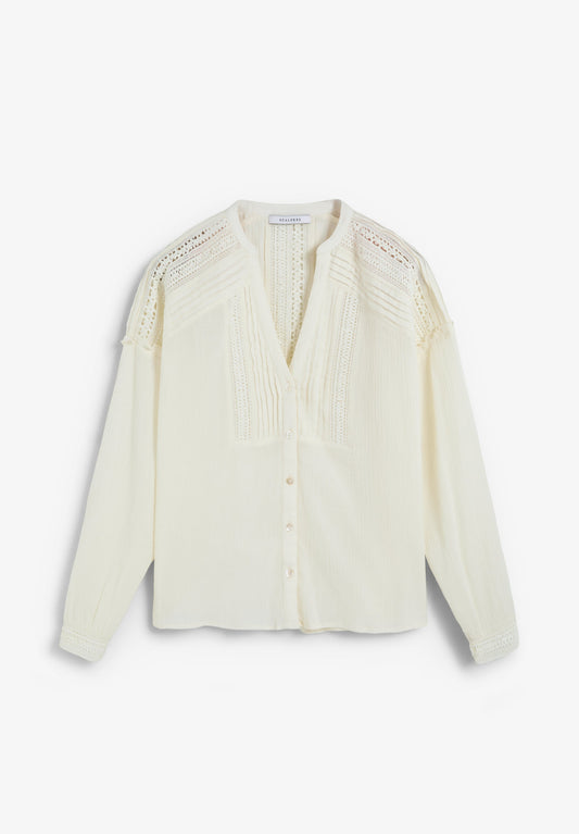 BLUSA DETALLE ENCAJE
