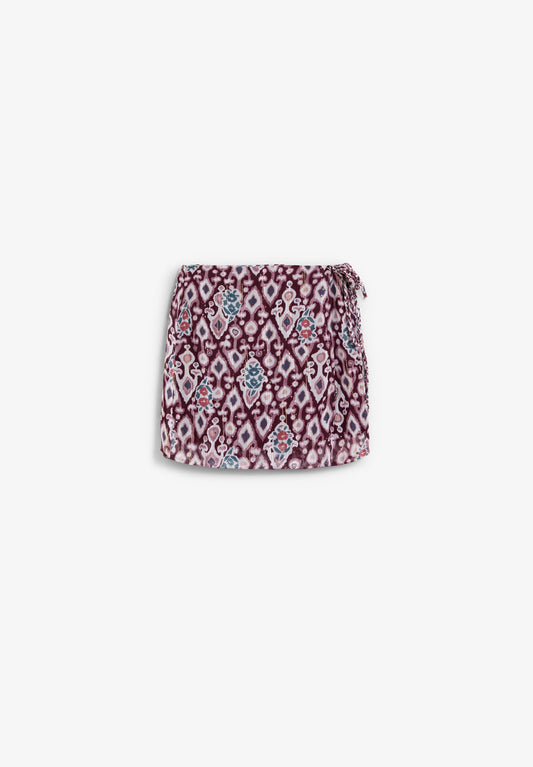 FALDA MINI ESTAMPADA