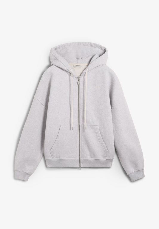 SUDADERA GRIS CREMALLERA