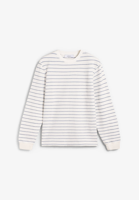 CAMISETA BÁSICA DE MANGA LARGA TERRY