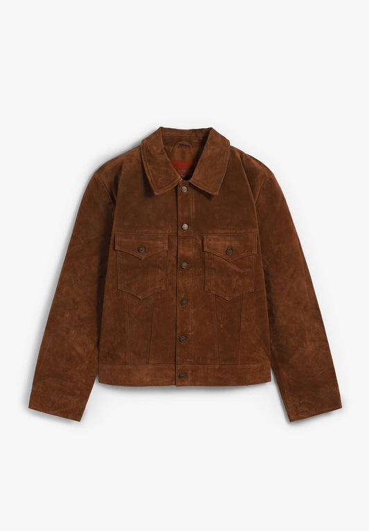 CHAQUETA PREMIUM KOMBU REAL SUEDE