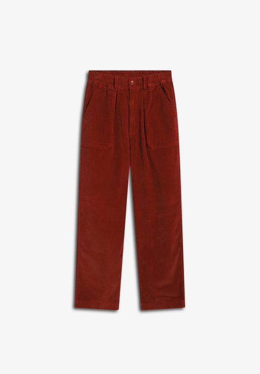 ONE TUCK FATIGUE CORDUROY PANTS