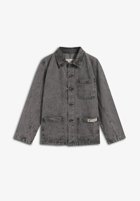 SOBRECAMISA VAQUERA OVERSHIRT WITH ACID WASH
