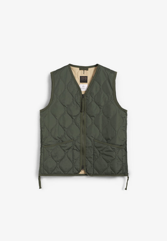 CHALECO MILITAR CUELLO V Y CREMALLERA UNISEX
