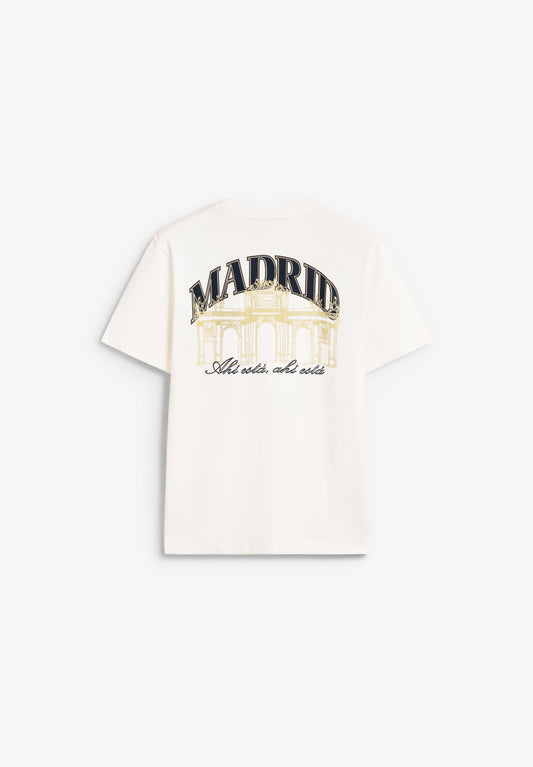 T-shirt Boxy Off White Madrid