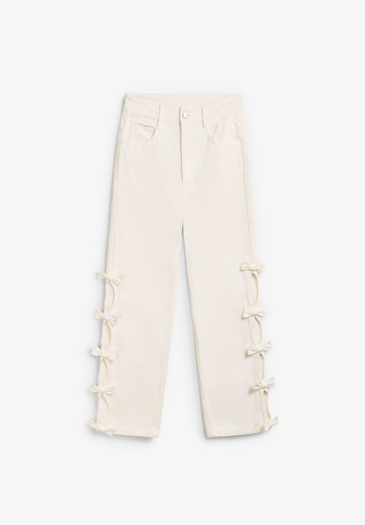 PANTALÓN DENIM BOWS MARU