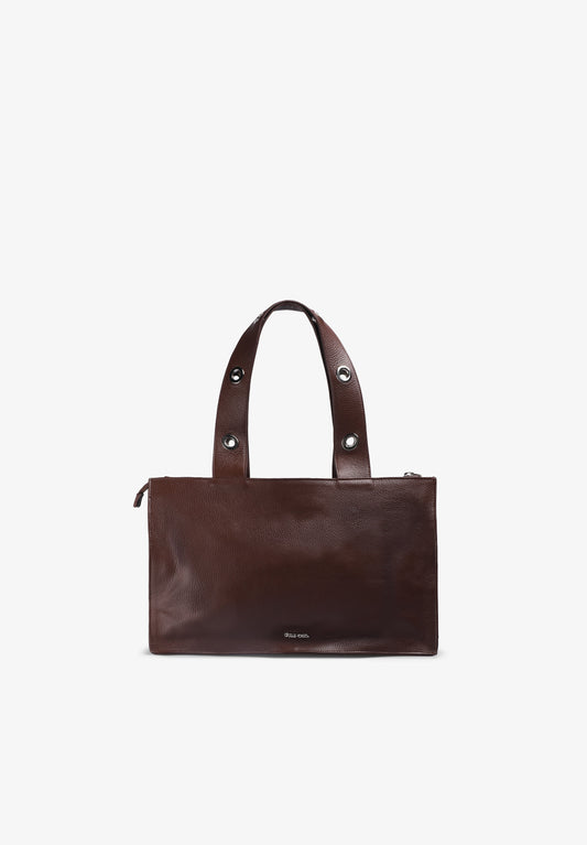 BOLSO MUSE IN GRAINED LEATHER