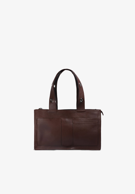 BOLSO MUSE IN GRAINED LEATHER