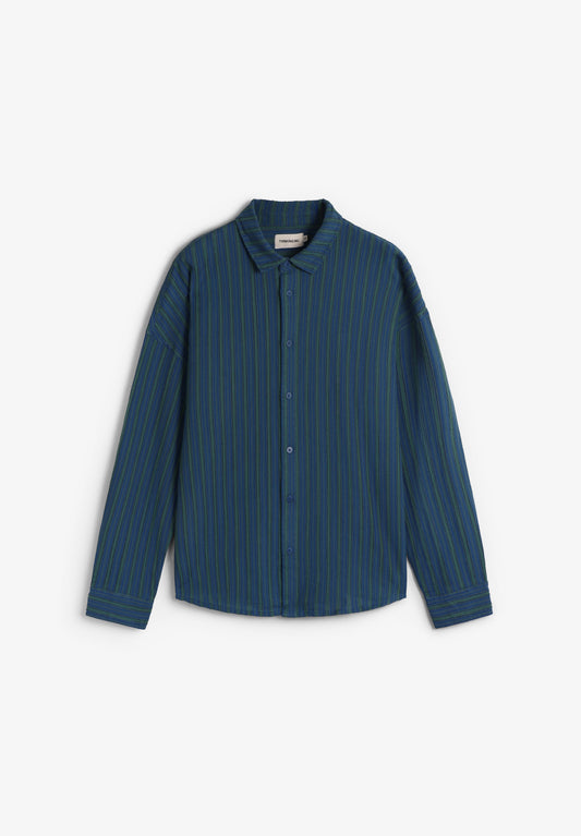 MEN'S HARU WINDSOR STRIPES SHIRT