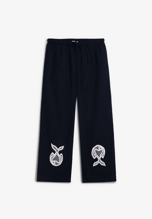 FISH PATCH BRIGITTE TROUSERS