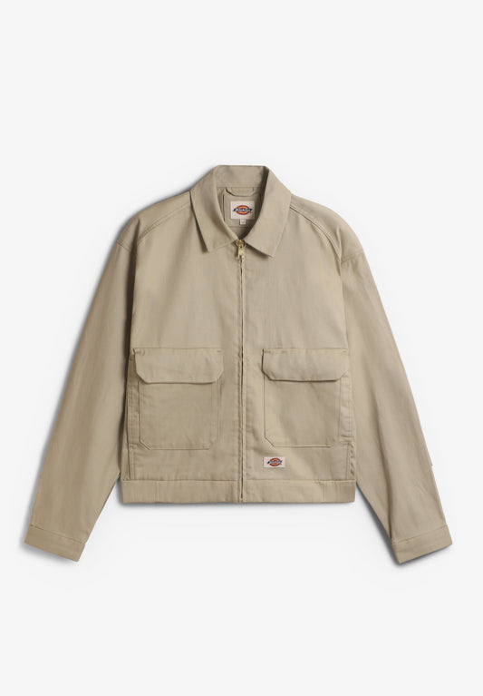 HEMP TWILL TRUCKER JACKET