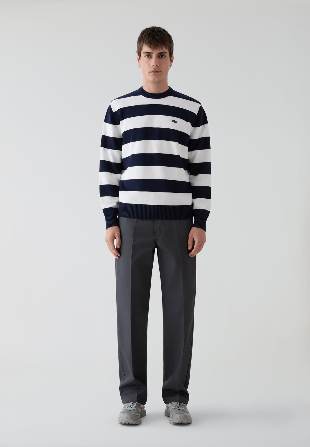 LACOSTE | SWEATER ÀS RISCAS DE HOMEM