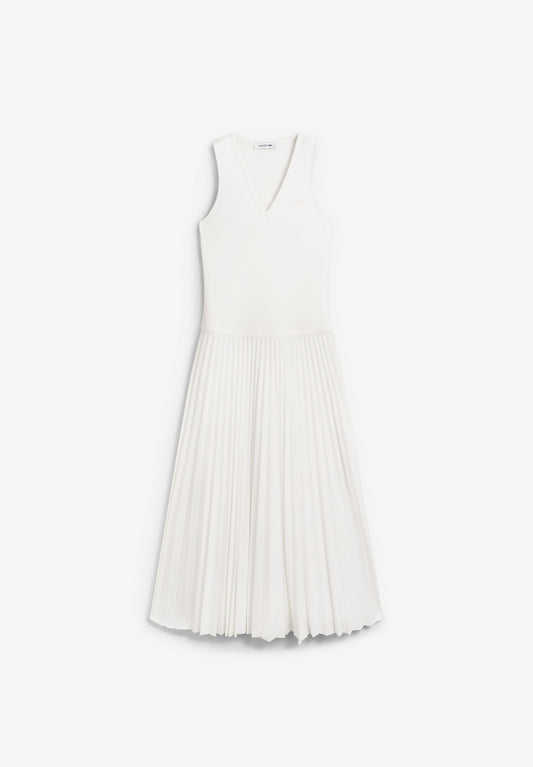 LACOSTE | VESTO MIDI PREGAS DE MULHER