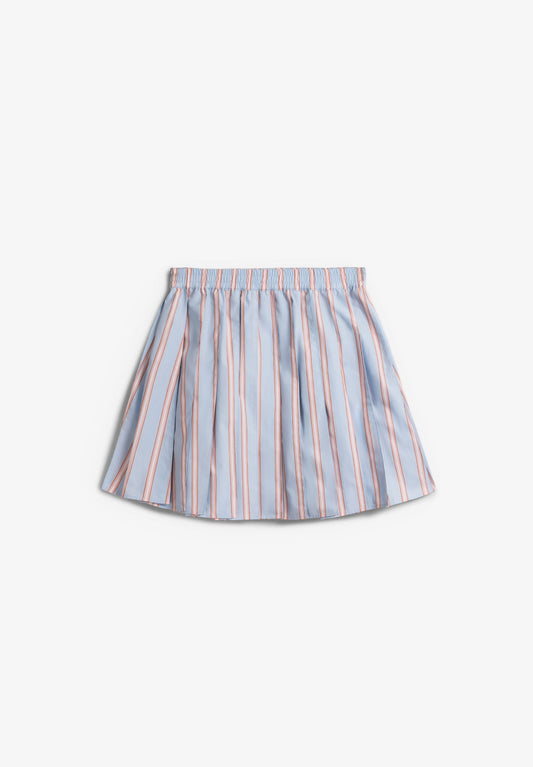 LACOSTE | WOMEN'S DOUBLE-STRIPE PLEATED SKIRT