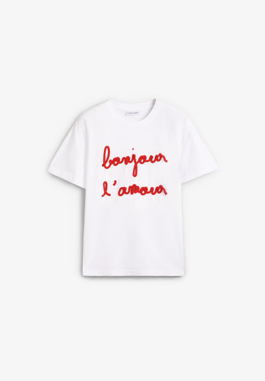 BONJOUR L'AMOUR / GOTS T-SHIRT
