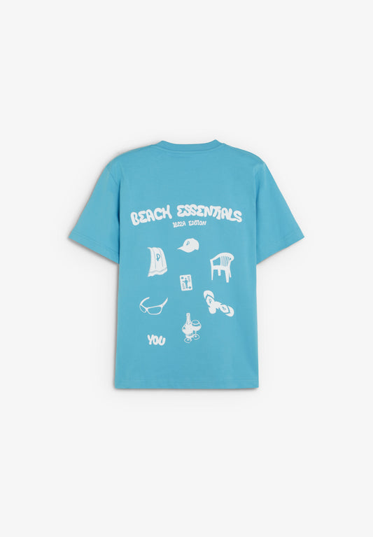 CAMISETA BEACH ESSENTIALS