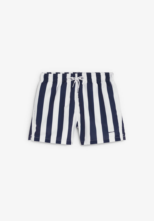BLOCK STRIPED SWIMSUIT