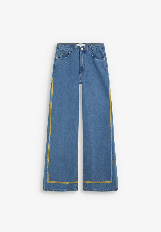JEANS TIRAS LATERALES