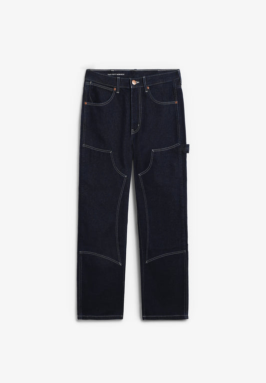 PANTALÓN DENIM DOUBLE KNEE CARPENTER RINSED HOMBRE
