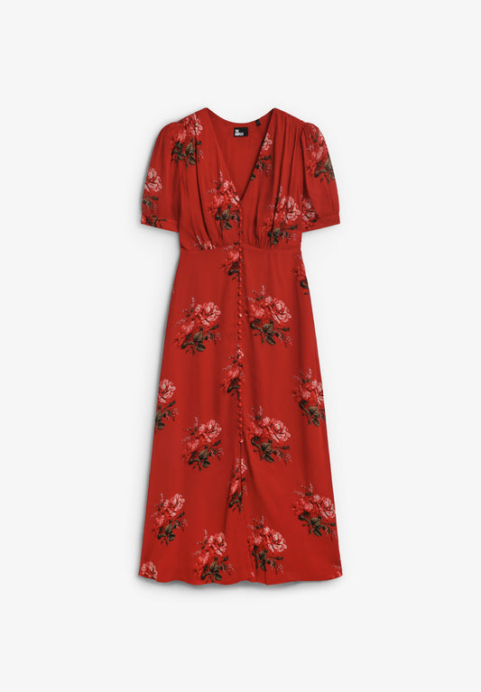 VESTIDO COM ESTAMPA FLORAL