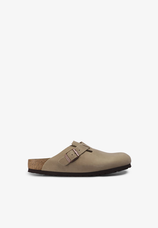 BIRKENSTOCK | BOSTON OILED LEATHER MEN'S CLOGS