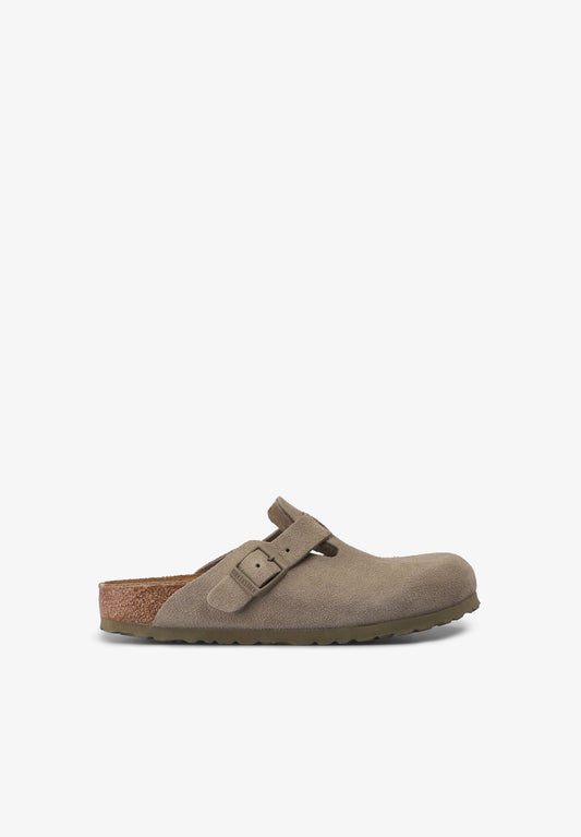 BIRKENSTOCK | BOSTON SUEDE LEATHER UNISEX CLOGS